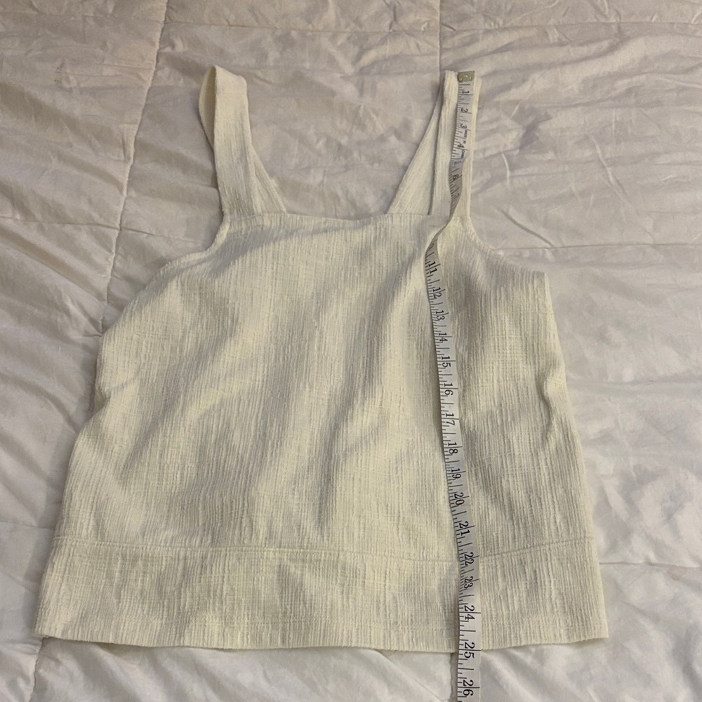 Madewell Elegant Cream Women's Top - Picture 4 of 6